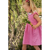 Riley Peter Pan Collar Dress, Pink Windowpane Check - Dresses - 2
