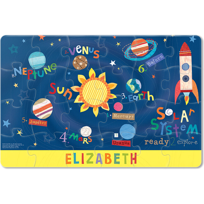 Outerspace Personalized Puzzle
