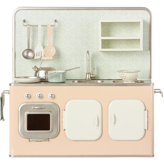 Powder Pink Kitchen - Dollhouses - 1