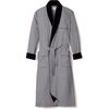Mens Robe with Velvet, West End Houndstooth - Pajamas - 1 - thumbnail