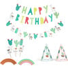 Llama and Cactus Birthday Party Decoration Kit - Decorations - 1 - thumbnail