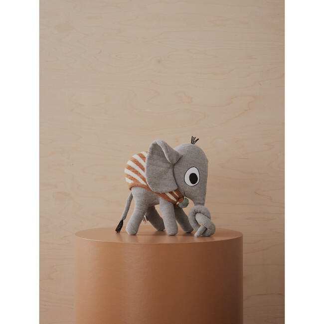 Henry the Elephant Stuffed Animal, Grey
