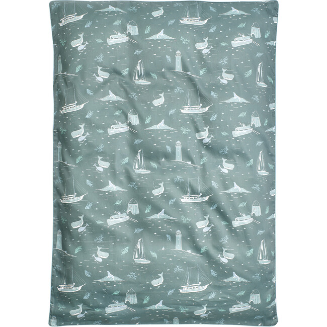 Never Stop Exploring Baby Duvet, Sea - Duvet Sets - 3