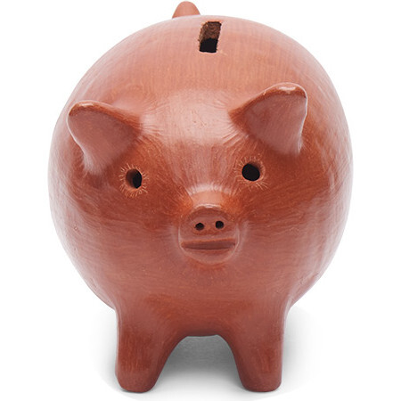 Piggy Bank, Small - Accents - 2