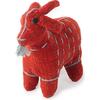 Stuffed Goat, Red - Plush - 2