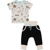 Farm Printed Outfit Set - Mixed Apparel Set - 1 - thumbnail