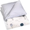 Touch the Sky Baby Duvet Set, Blue - Duvet Sets - 1 - thumbnail