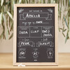 Chalkboard Baby Milestone Tracker - Party - 2