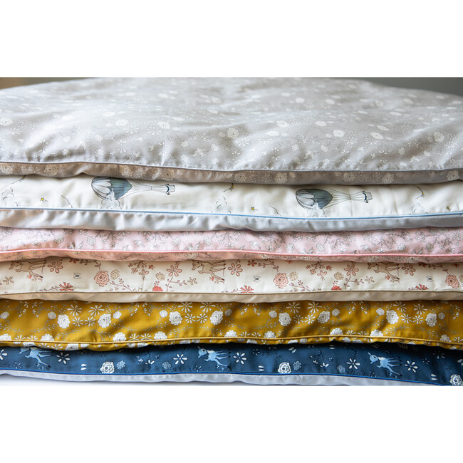 Into the Woodlands Baby Duvet Set, Blue - Duvet Sets - 8