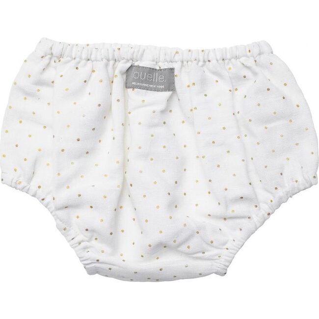 Bloomer, Gold Spot & White Linen - Bloomers - 3