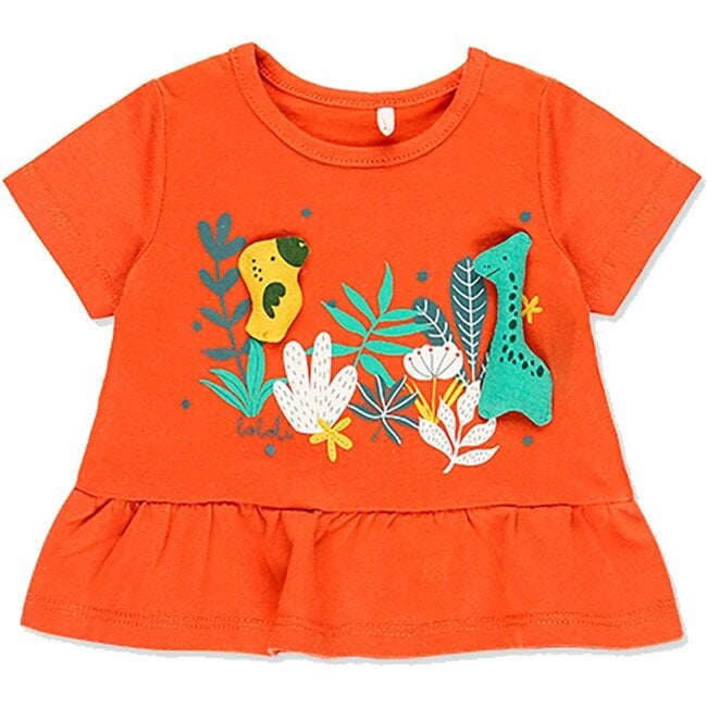 Animals Outfit Set, Orange - Mixed Apparel Set - 2