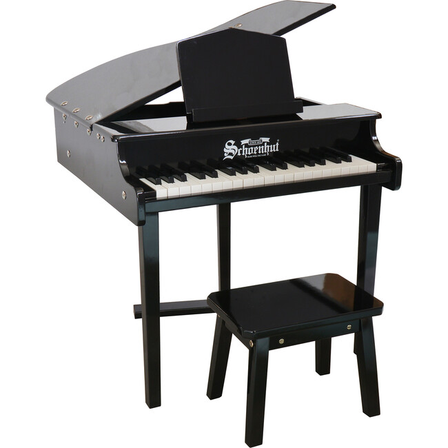 37-Key Concert Grand Piano, Black - Musical - 1