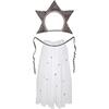 Star Headdress & Cape Dolly Dress-Up Kit - Doll Accessories - 1 - thumbnail