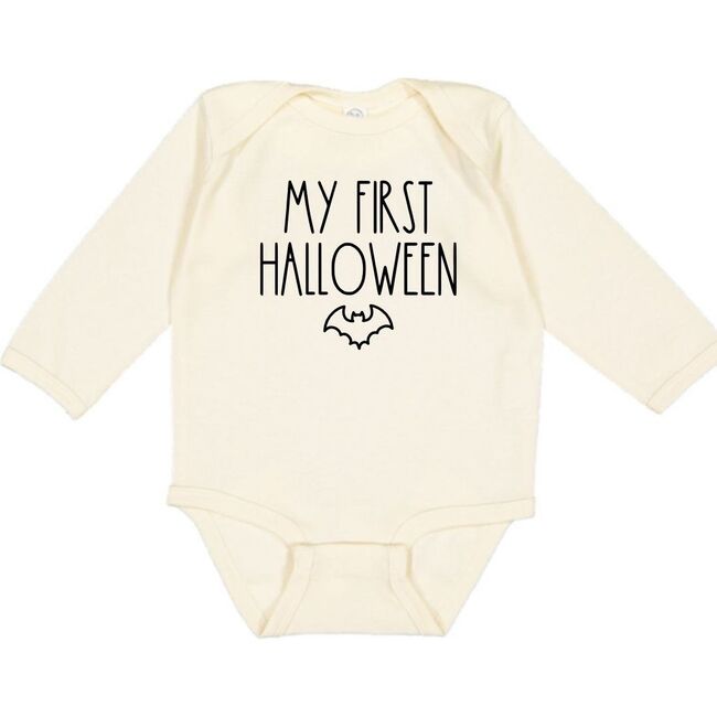 My First Halloween L/S Bodysuit, Natural