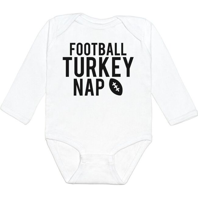 Football, Turkey, Nap L/S Bodysuit, White - Shirts - 1