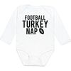Football, Turkey, Nap L/S Bodysuit, White - Shirts - 1 - thumbnail