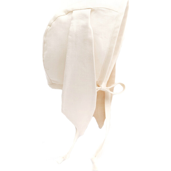 Ivory Bunny Bonnet