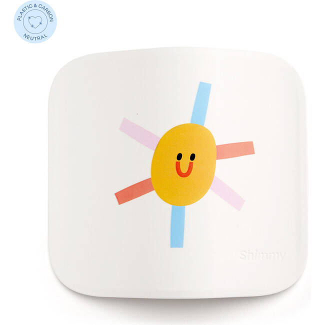 Shimmy x Maisonette Sanitizing Station Faceplate, White Sun