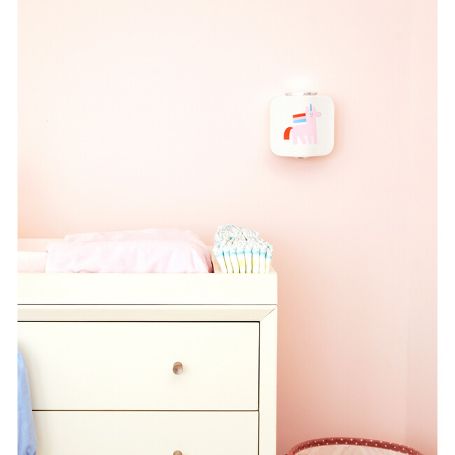 Shimmy Home Bundle, White With Unicorn Faceplate
