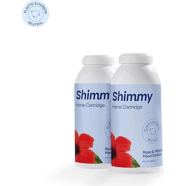 Shimmy 2-pack Home Sanitizer Cartridges, Rose & Hibiscus