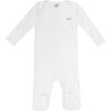 Pima Cotton Onesie, White - Onesies - 1 - thumbnail