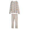Women's Eliza Pajama Set, Kissing Fish - Pajamas - 2