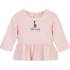 Striped T-shirt,Pink - Tees - 1 - thumbnail
