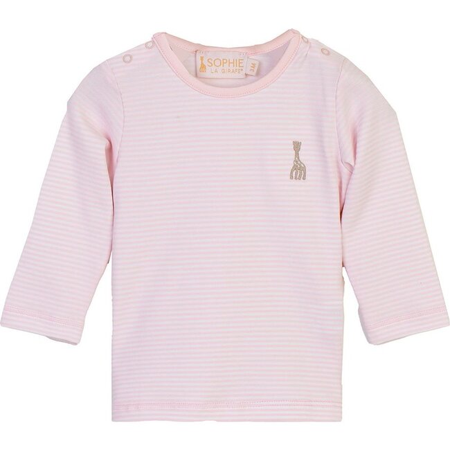 Striped T-shirt, Pink