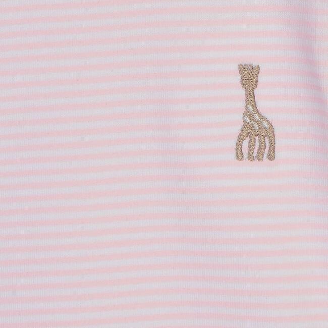 Striped T-shirt, Pink - Tees - 2