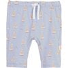 Giraffe Pants, Blue - Pants - 1 - thumbnail