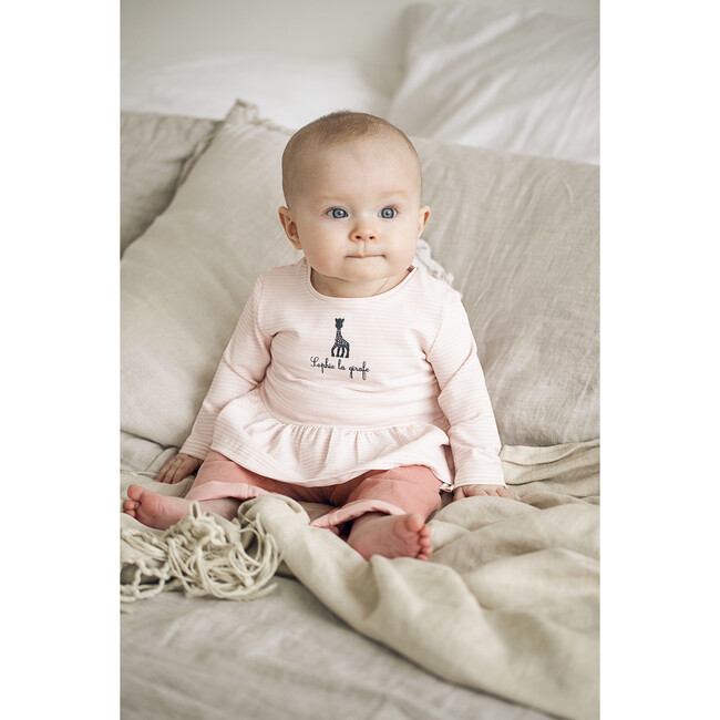 Striped T-shirt,Pink - Tees - 3