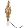 Iridescent Star Tree Topper, Gold - Toppers - 3