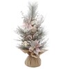 Poinsettia Decoration Tree, Pink/Gold - Accents - 1 - thumbnail