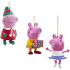 3-Piece Peppa Pig Blow Mold Ornament Set - Ornaments - 1 - thumbnail