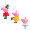 3-Piece Peppa Pig Blow Mold Ornament Set - Ornaments - 3