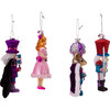 4-Piece Noble Gem Glass Nutcracker Suite Ornament Set - Ornaments - 2
