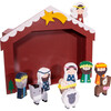 10-Piece Wooden Nativity Set - Accents - 2