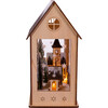 Wooden Light-Up Village Table Accent Lantern - Accents - 2