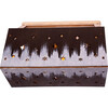 Wooden Light-Up Village Table Accent Lantern - Accents - 5
