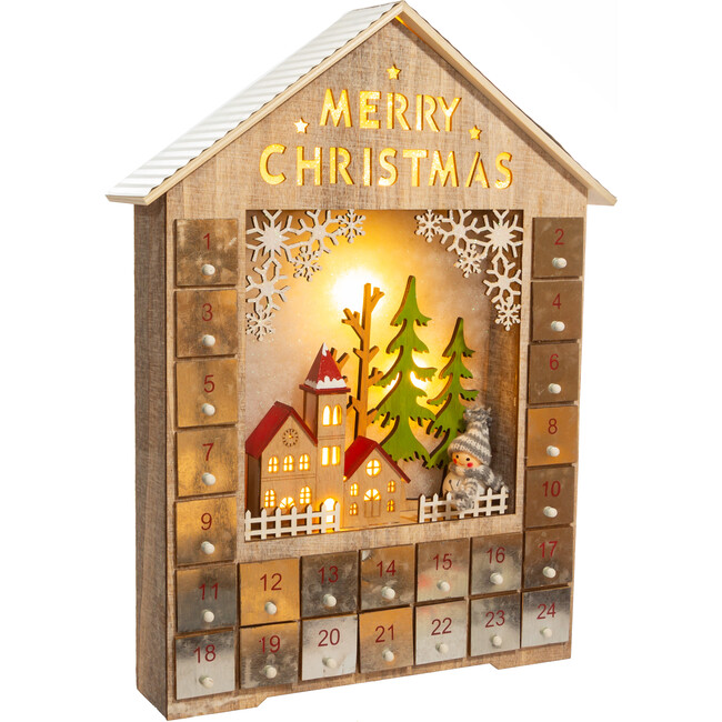 LED Christmas Advent Calendar House - Advent Calendars - 7
