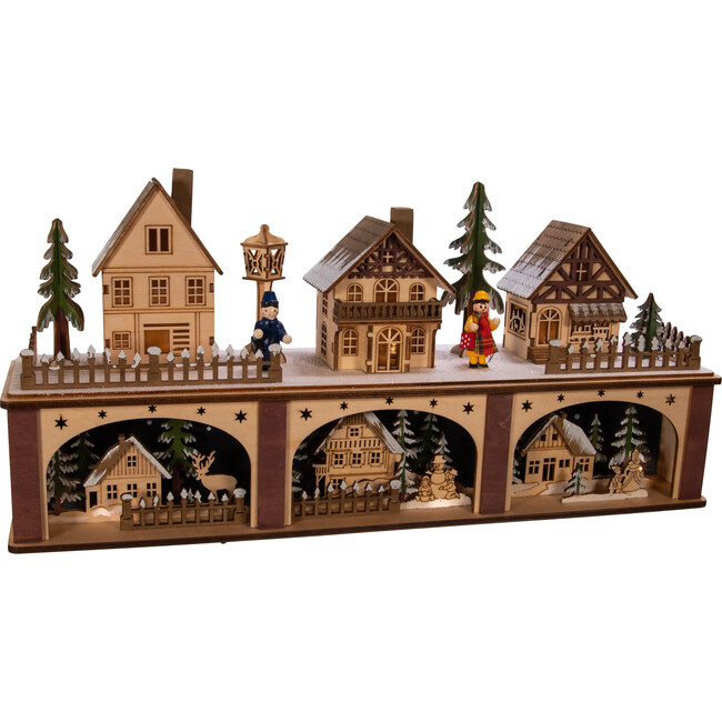 LED Village House Table Accent Piece, Small - Accents - 2