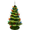 LED Ceramic Christmas Tree Table Accent Piece, Pink - Tabletop Decor - 7