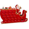 Wooden Santa's Sleigh Advent Calendar - Advent Calendars - 1 - thumbnail