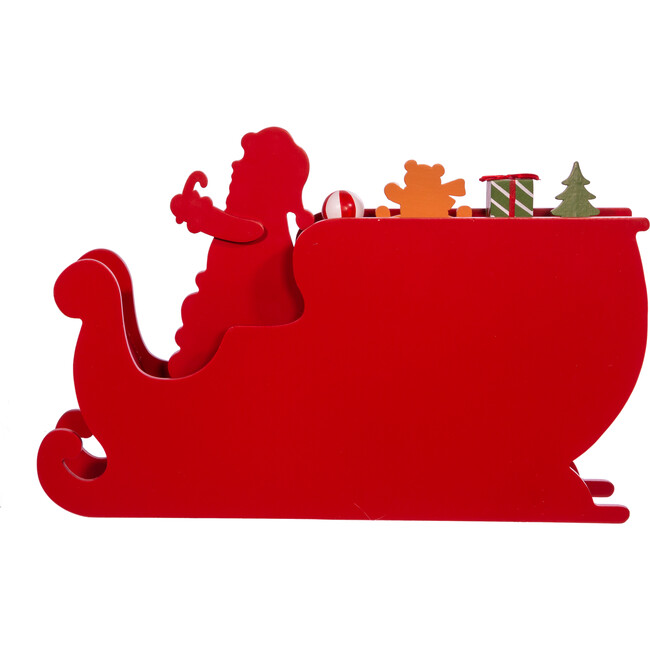 Wooden Santa's Sleigh Advent Calendar - Advent Calendars - 3