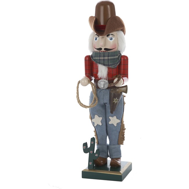 Wooden Cowboy Nutcracker - Nutcrackers - 1