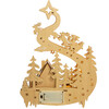 Light-Up Wooden Christmas Village Santa Sleigh Table Accent Piece - Accents - 3
