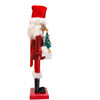 Wooden Santa Advent Calendar Nutcracker - Advent Calendars - 2