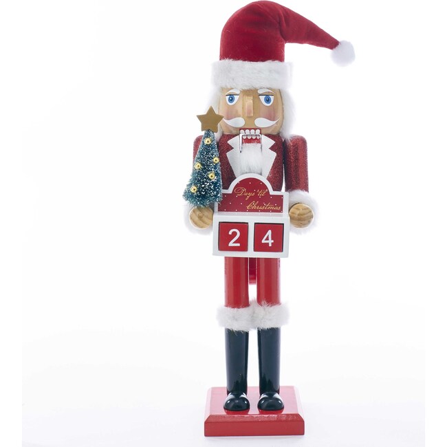 Wooden Santa Advent Calendar Nutcracker - Advent Calendars - 6