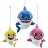 3-Piece Baby Shark Ornament Set - Ornaments - 1 - thumbnail