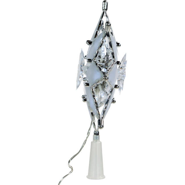 8-Point Star Tree Topper LED Lights, Cool White - Kurt Adler ...